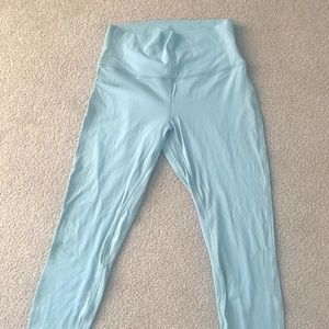 Lululemon align legging 25”, light blue, size 10